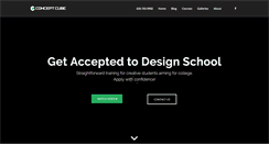 Desktop Screenshot of conceptcubedesign.com